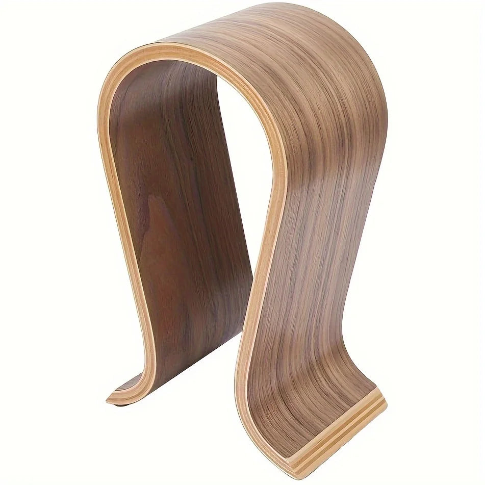 Vantage Luxe™ - Arc Edition Wooden Headset Stand