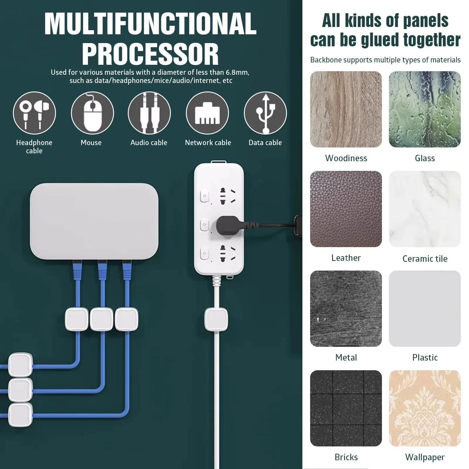 Vantage Luxe™ - Magnetic Stealth Cable Organizers