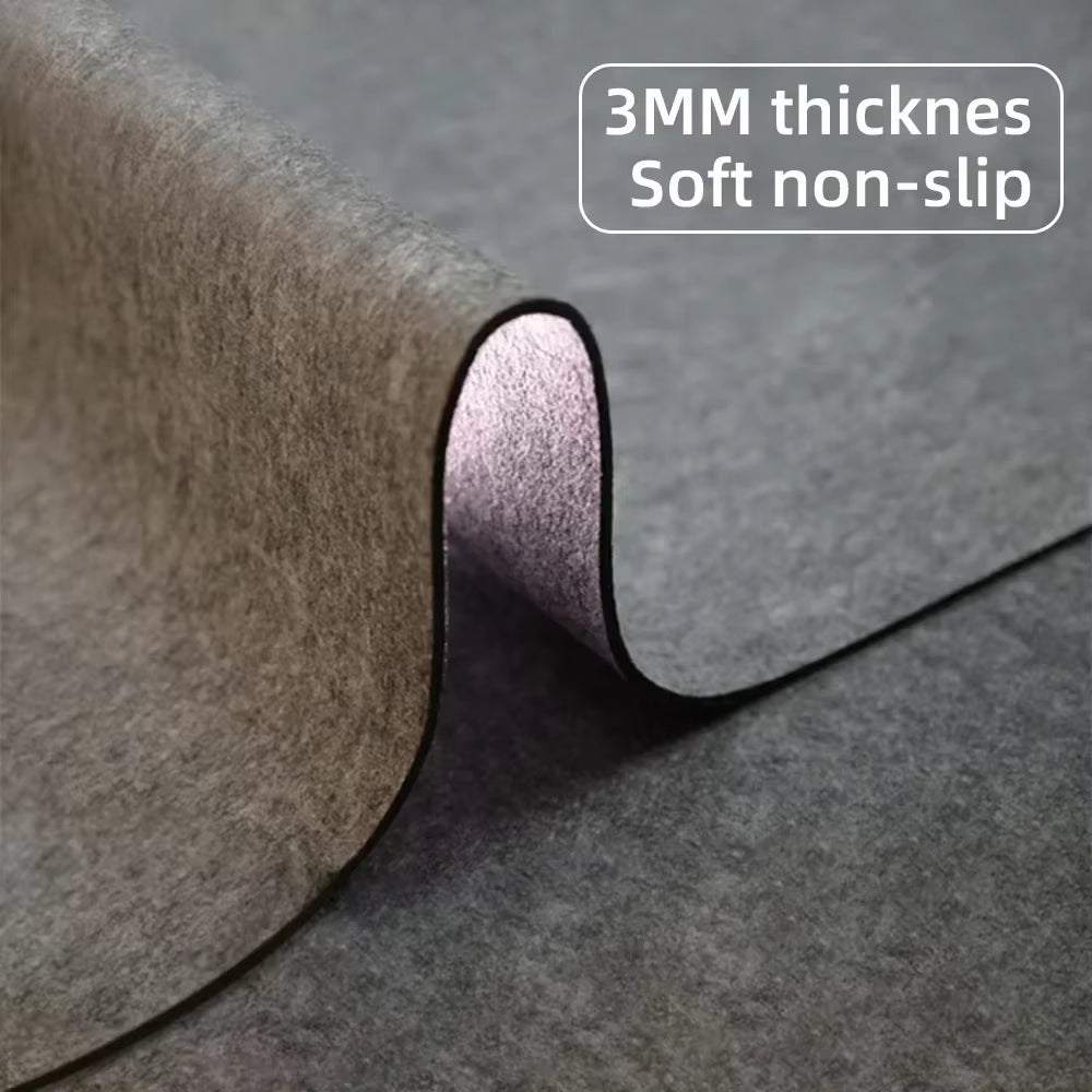 Vantage Luxe™ - Premium Wool Felt Minimalist Desk Mat