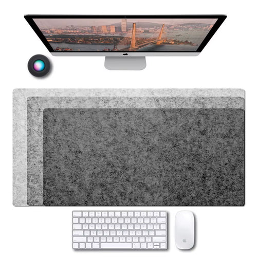 Vantage Luxe™ - Premium Felt Minimalist Desk Mat