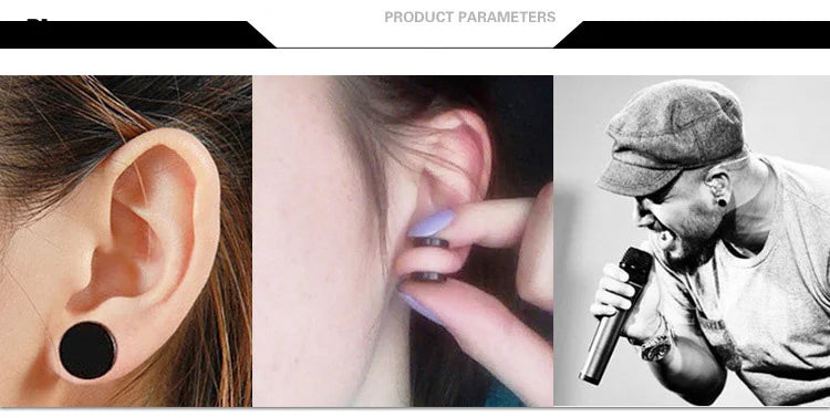 Midnight Stud Earrings (Pair)