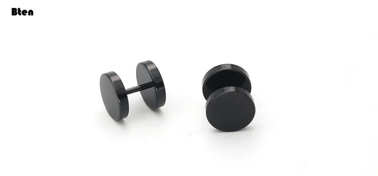 Midnight Stud Earrings (Pair)