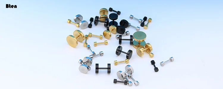 Midnight Stud Earrings (Pair)
