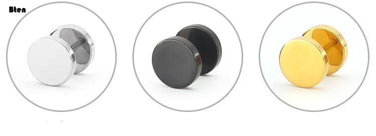 Midnight Stud Earrings (Pair)