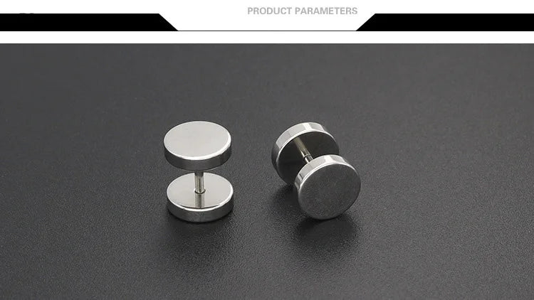 Midnight Stud Earrings (Pair)