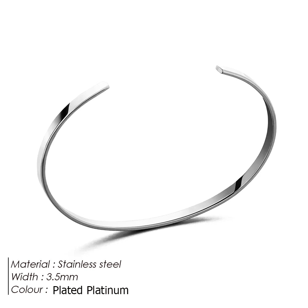 Sleek Horizon Cuff