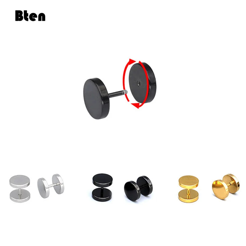 Midnight Stud Earrings (Pair)