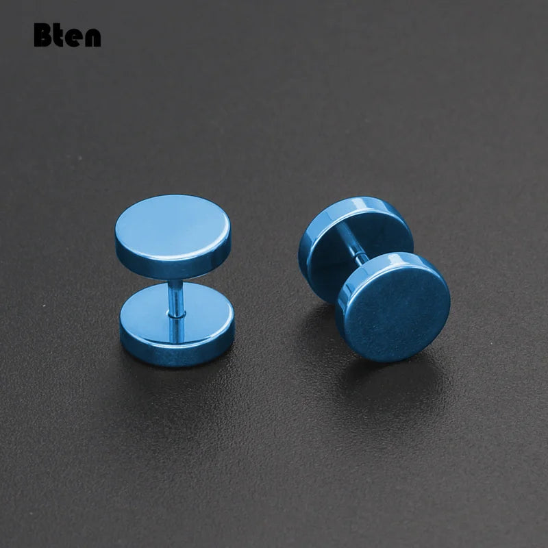 Midnight Stud Earrings (Pair)