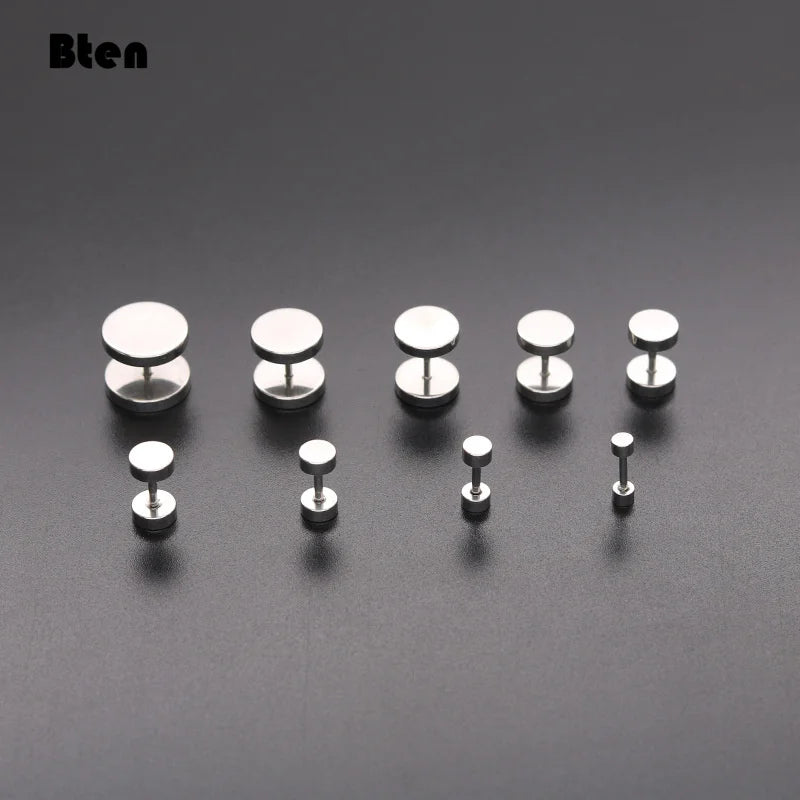 Midnight Stud Earrings (Pair)