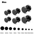 Midnight Stud Earrings (Pair)