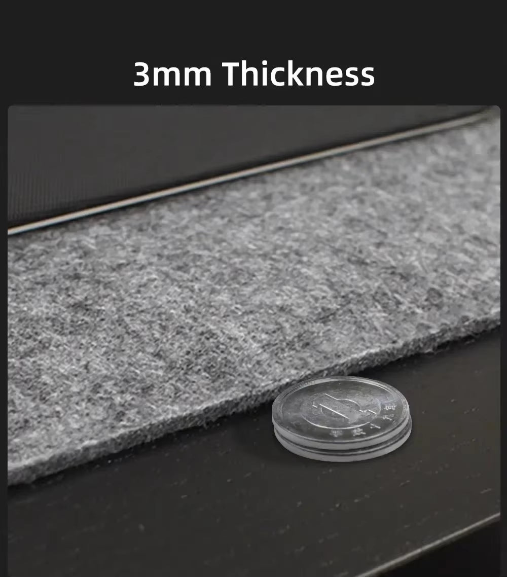 Vantage Luxe™ - Premium Wool Felt Minimalist Desk Mat