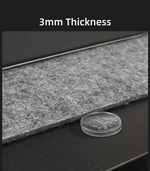 Vantage Luxe™ - Premium Wool Felt Minimalist Desk Mat