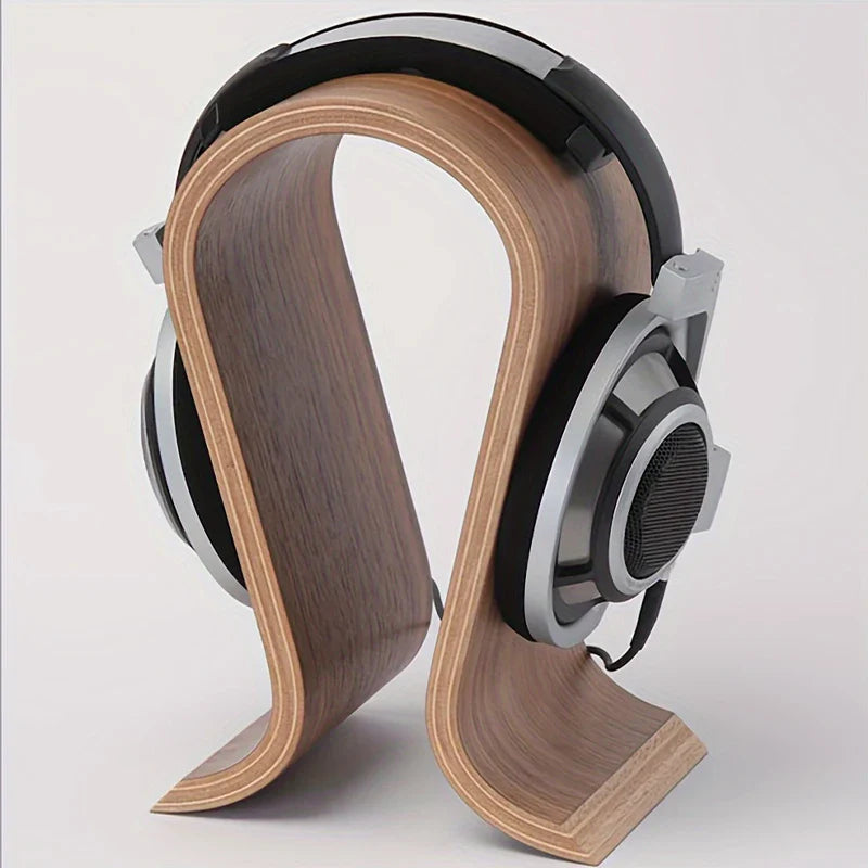 Vantage Luxe™ - Arc Edition Wooden Headset Stand